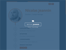 Tablet Screenshot of nicolasjeannin.com